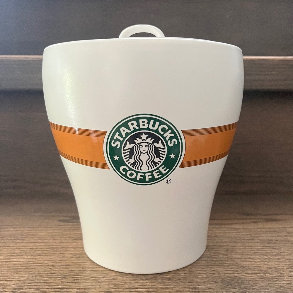 Starbucks Ceramic Cookie Jar